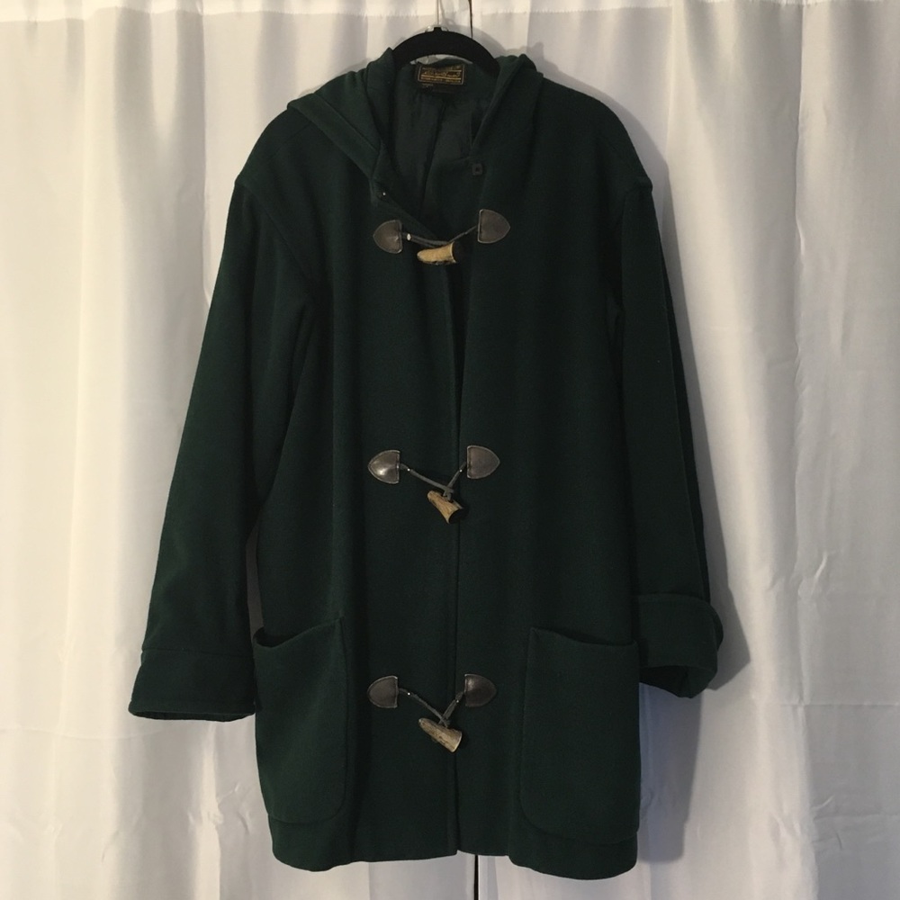 Dark Green Eddie Bauer Winter Coat Size S